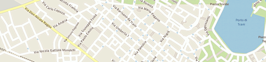 Mappa della impresa so merit gas a TRANI