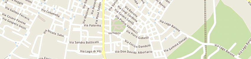 Mappa della impresa petronedile (srl) a CORATO