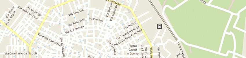 Mappa della impresa tarricone vincenzo a CORATO