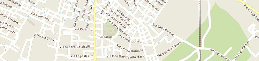 Mappa della impresa leone antonio a CORATO
