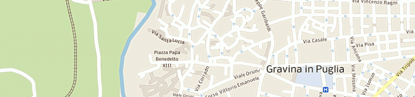 Mappa della impresa associazione la famiglia a GRAVINA IN PUGLIA