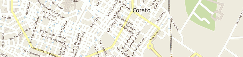 Mappa della impresa pizzeria da mimmo snc di d'oria domenico e c a CORATO