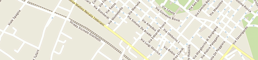 Mappa della impresa panificio antonella snc a TRANI