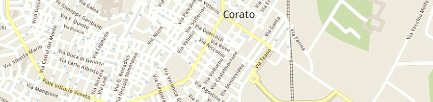 Mappa della impresa tedeschi giuseppina a CORATO