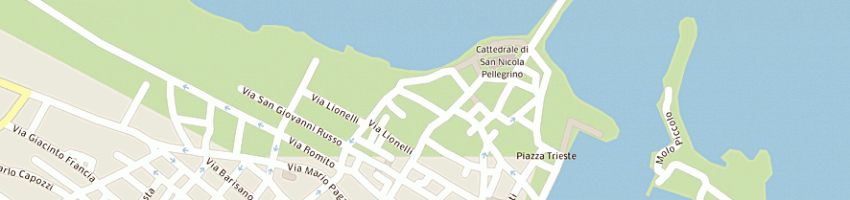 Mappa della impresa gagliardi giuseppe a TRANI