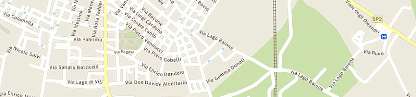 Mappa della impresa fiore - maldera - cialdella a CORATO