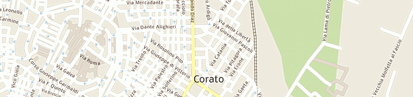 Mappa della impresa montaruli graziano a CORATO