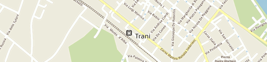 Mappa della impresa bar desire'e di losito francesco a TRANI