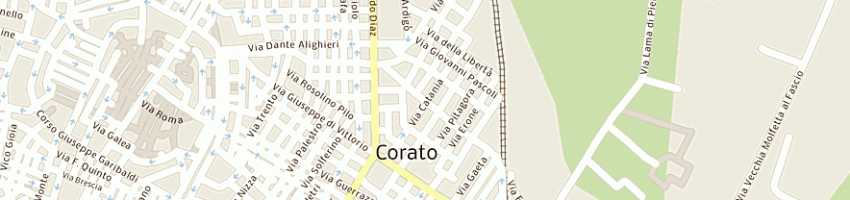Mappa della impresa level informatica srl a CORATO