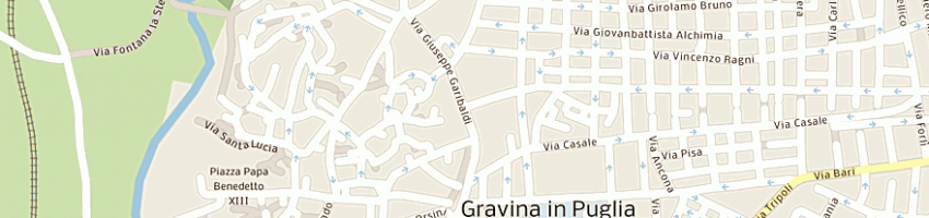 Mappa della impresa oscar srl a GRAVINA IN PUGLIA