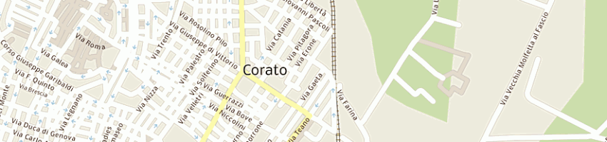 Mappa della impresa new-parts di arbore aldo franco a CORATO