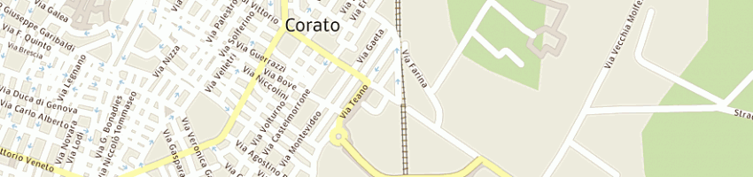 Mappa della impresa digital universe services softwares offices geographics piccola societ a CORATO