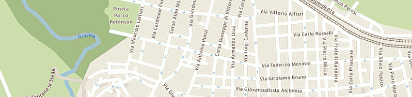 Mappa della impresa Colonna auto di Giacomo Colonna e figli
