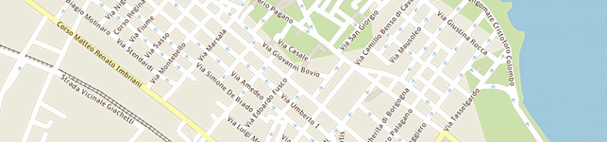 Mappa della impresa ristorante il melograno di torelli g e c sas a TRANI