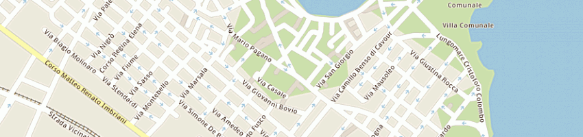 Mappa della impresa piccinini iolanda a TRANI