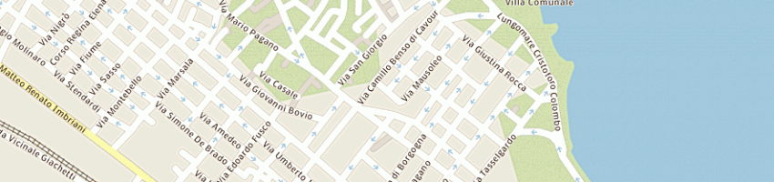 Mappa della impresa acquedotto pugliese spa a TRANI