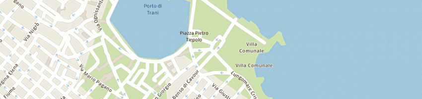 Mappa della impresa albergo lucy sas di franco lucia e c a TRANI