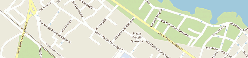 Mappa della impresa l'informatica di albrizio mauro antonio e c sas a TRANI