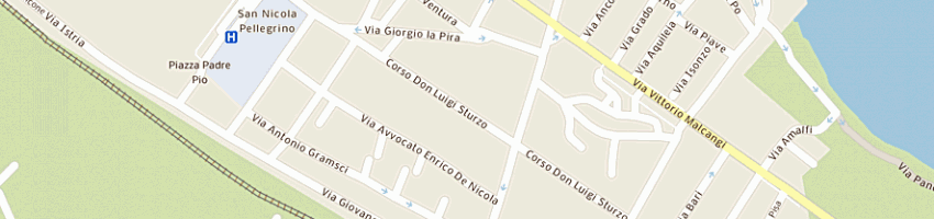 Mappa della impresa de lia camillo a TRANI