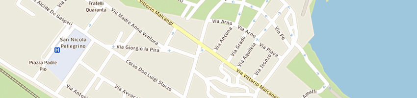 Mappa della impresa domus pastae di pizzolorusso concetta e c sas a TRANI