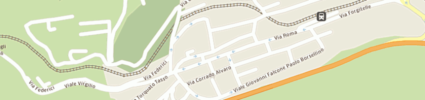 Mappa della impresa hotel mancuso sdf a SPEZZANO DELLA SILA