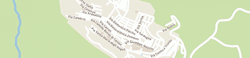 Mappa della impresa ruscelli giuseppe a VILLAPIANA