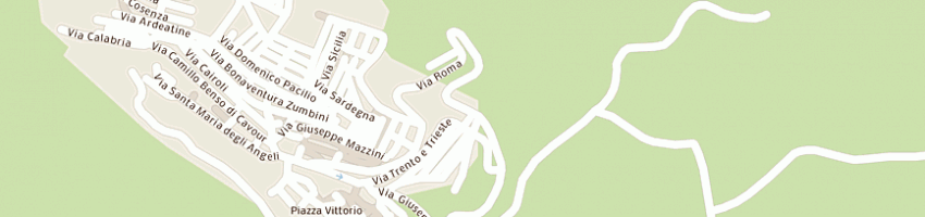 Mappa della impresa ruscelli fratelli sas  a VILLAPIANA