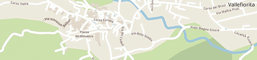 Mappa della impresa TERMOIDRAULICASANITARIA di Corosiniti Franco