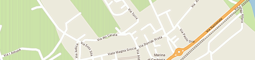 Mappa della impresa media system di comito vincenzo a CAULONIA