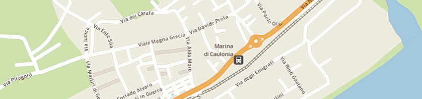 Mappa della impresa olimpya sport di cursaro maria a CAULONIA