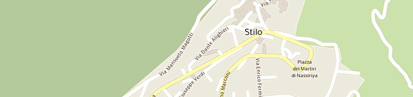Mappa della impresa comune di stilo a STILO