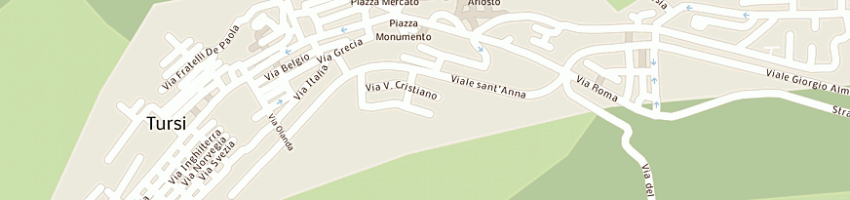 Mappa della impresa falciglia antonio a TURSI