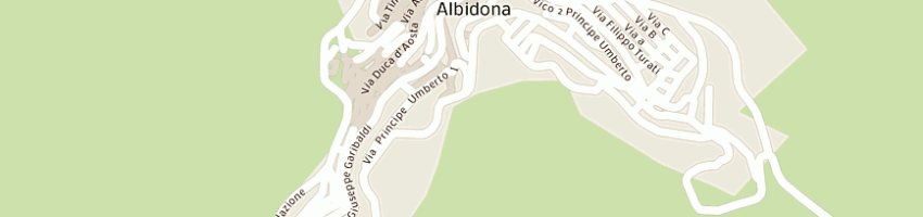 Mappa della impresa scuola materna  a ALBIDONA