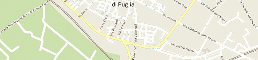 Mappa della impresa centro carni snc a RUVO DI PUGLIA