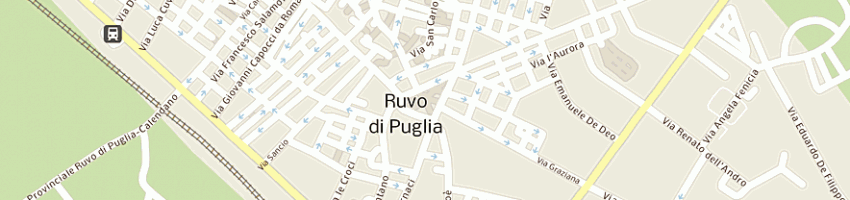 Mappa della impresa visicchio giovanni a RUVO DI PUGLIA