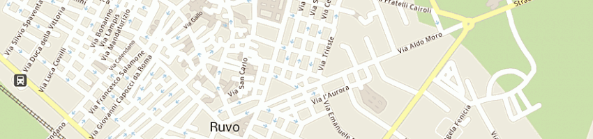 Mappa della impresa centro salute a RUVO DI PUGLIA