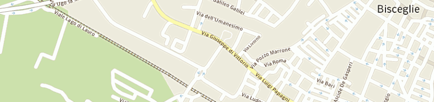Mappa della impresa troia savino a BISCEGLIE