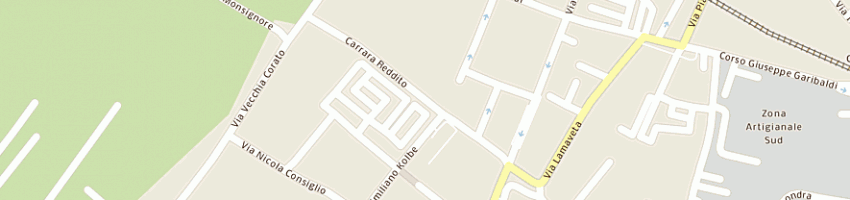 Mappa della impresa maenza angelo a BISCEGLIE