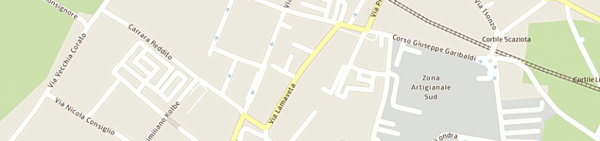 Mappa della impresa ricchiuti vito a BISCEGLIE