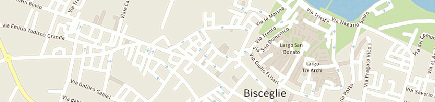Mappa della impresa cocola patrizia a BISCEGLIE