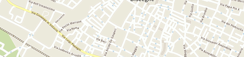Mappa della impresa pellicceria papagni srl a BISCEGLIE
