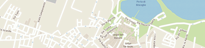 Mappa della impresa di reda domenico a BISCEGLIE
