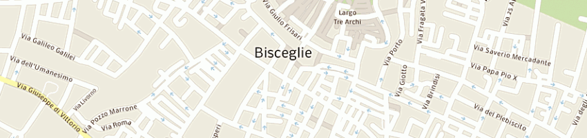 Mappa della impresa flli quercia sas di domenico e giuseppe querci a BISCEGLIE