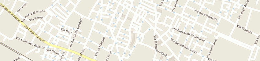 Mappa della impresa a t studio di torchetti antonia a BISCEGLIE