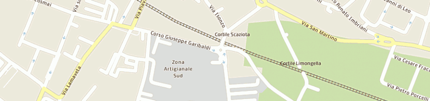 Mappa della impresa d'azzeo maurizio a BISCEGLIE