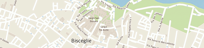 Mappa della impresa parrocchia ss matteo e nicolo' a BISCEGLIE