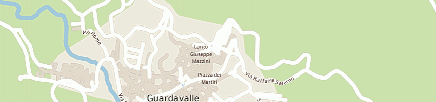 Mappa della impresa salerno rosaria a GUARDAVALLE