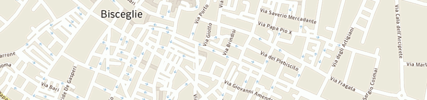 Mappa della impresa ventura giacomo a BISCEGLIE