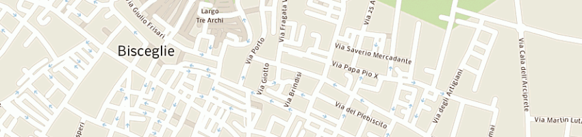 Mappa della impresa polleria 2000 di aruanno antonio a BISCEGLIE