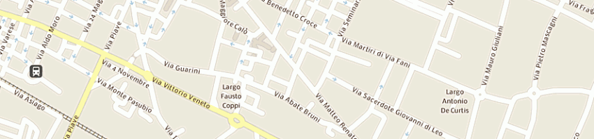 Mappa della impresa otg organizzazione tecnica geologica di suzzi roberto e c sas a TRANI